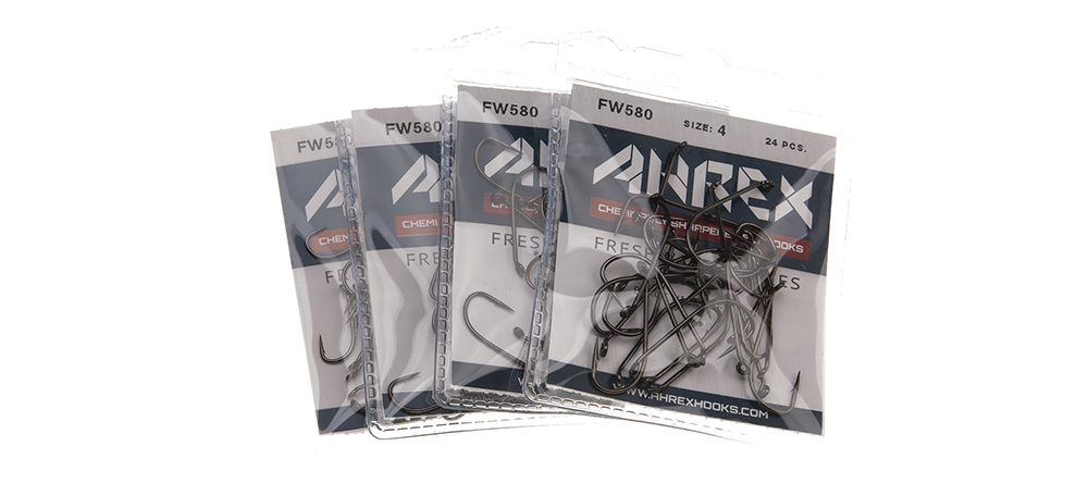 Ahrex FW580 Wet Fly Hook Barbed #4